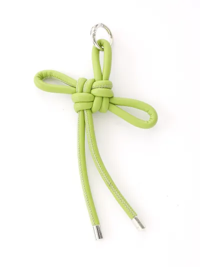 Women Fashion Solid Color Hand-Woven Ruyi Knot Keychain