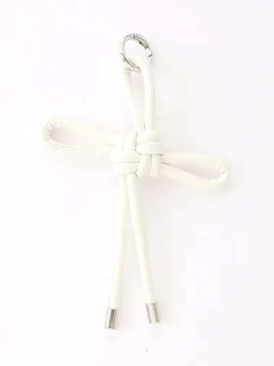 Women Fashion Solid Color Hand-Woven Ruyi Knot Keychain