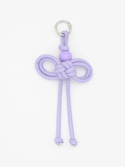 Women Fashion Solid Color Hand-Woven Ruyi Knot Keychain