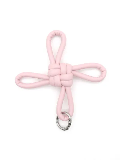 Women Fashion Solid Color Hand-Woven Ruyi Knot Keychain