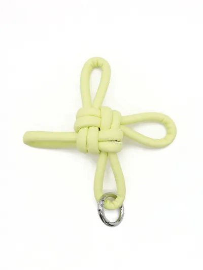 Women Fashion Solid Color Hand-Woven Ruyi Knot Keychain