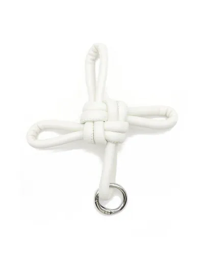 Women Fashion Solid Color Hand-Woven Ruyi Knot Keychain
