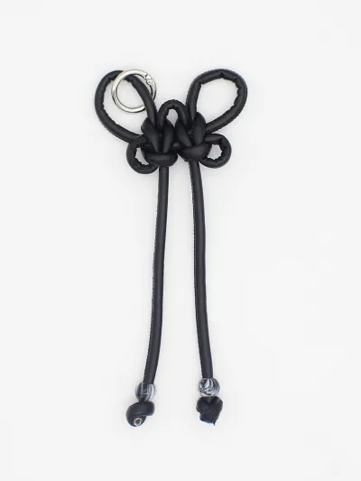 Women Fashion Solid Color Hand-Woven Ruyi Knot Keychain