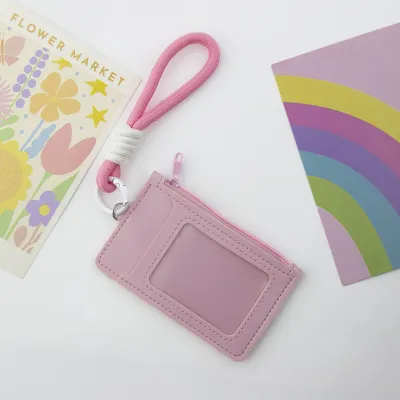 Fashion Cute Solid Color Card Bag Coin Purse