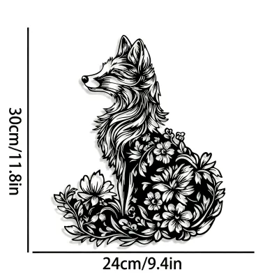 Wrought Iron Laser Cutting Wall Mural Home Decoration