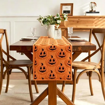 Halloween Fashion 33*183cm Table Printed Dining Table Decorative Tablecloth