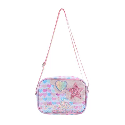 Kids Girls' Fashion Cute Shining Stars Crossbody Bag