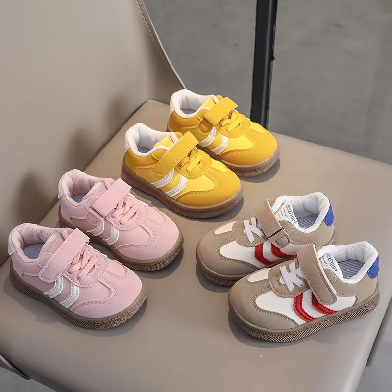 Kids Boys And Gir Fashion Casual Spring And Autumn Soft Sole Sneakers