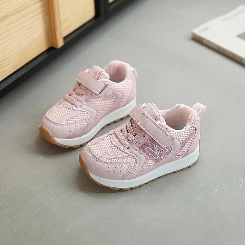 Kids Boys And Girls Fashion Casual Mesh Sneakers