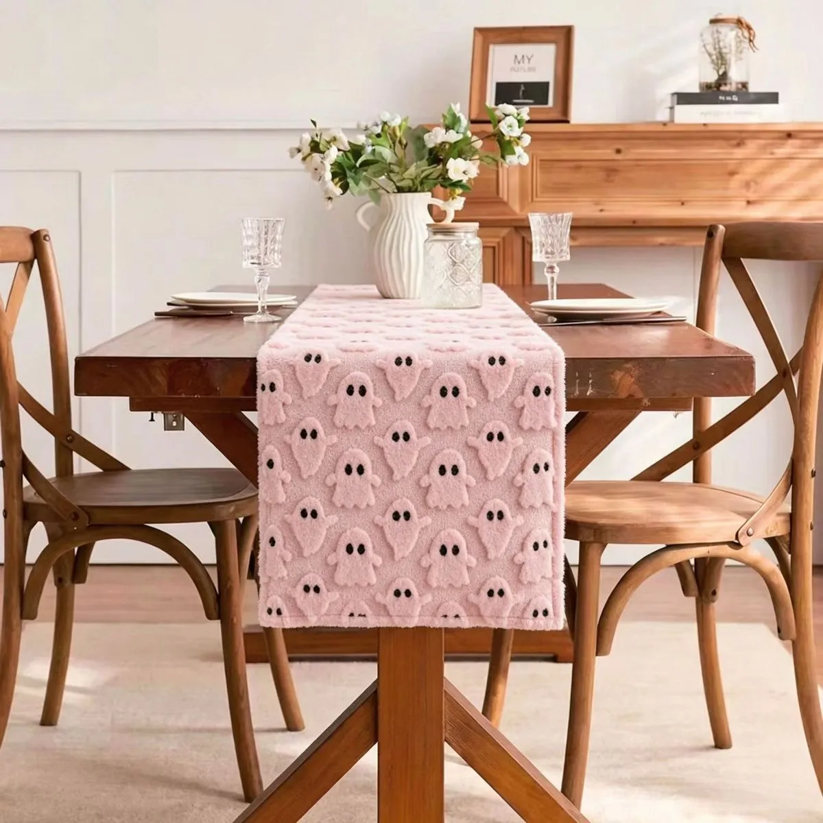 Halloween Fashion 33*233cm Table Printed Dining Table Decorative Tablecloth
