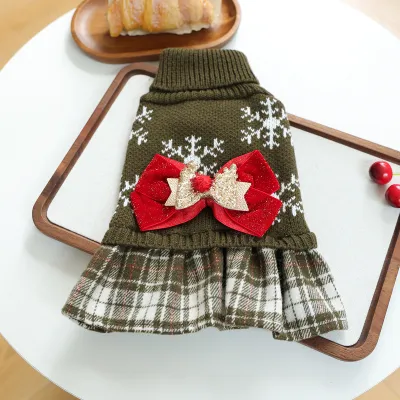 Christmas Fashion Cute Autumn Winter Pet Dog Cat Sweater