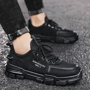 Men'S Fashion Casual Waterproof Non-Slip Wear-Resistant Labor Protection Sneakers