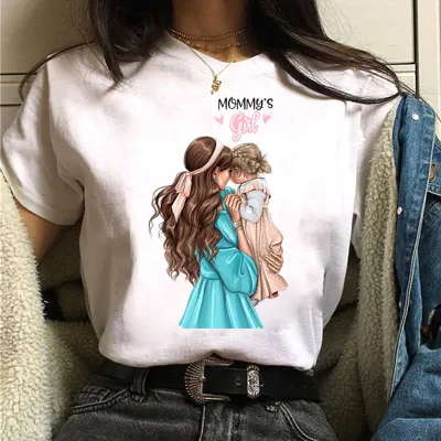 Women Fashion Casual Printed Short-Sleeve T-Shirt