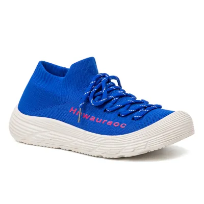 Women'S Fashion Casual Lightweight Breathable Thick Sole Lace-Up Sneakers
