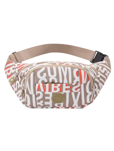 Women'S Fashion Casual Colorful Printing Large Capacity Lightweight Chest Bag