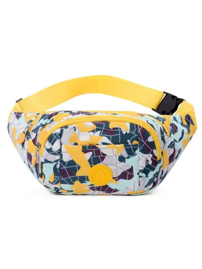 Women'S Fashion Casual Colorful Printing Large Capacity Lightweight Chest Bag