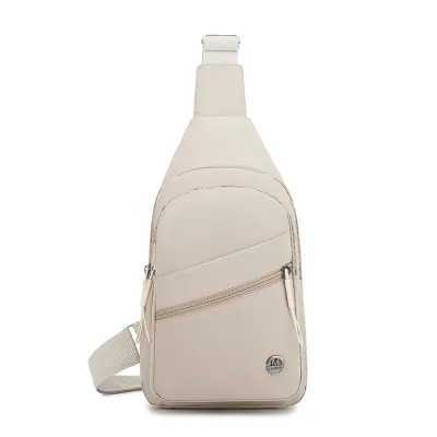 Women Fashion Casual Solid Color Lightweight Chest Bag