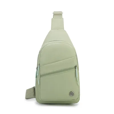 Women Fashion Casual Solid Color Lightweight Chest Bag