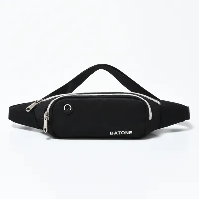 Women Fashion Casual Canvas Sports Lightweight Waterproof Wear-Resistant Chest Bag