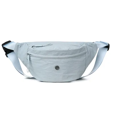 Women Fashion Casual Solid Color Portable Chest Bag