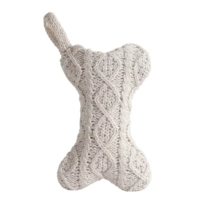 Christmas Fashion Cute Solid Color Knitted Stocking Christmas Tree Decorations Gift Bag