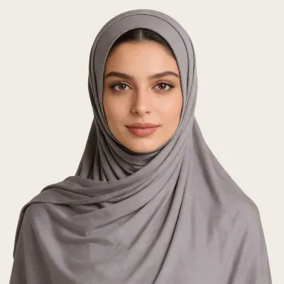 Women Fashion Cotton Solid Color Hijab Scarf
