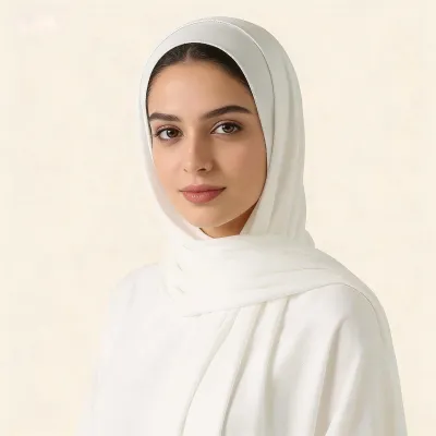 Women Fashion Cotton Solid Color Hijab Scarf