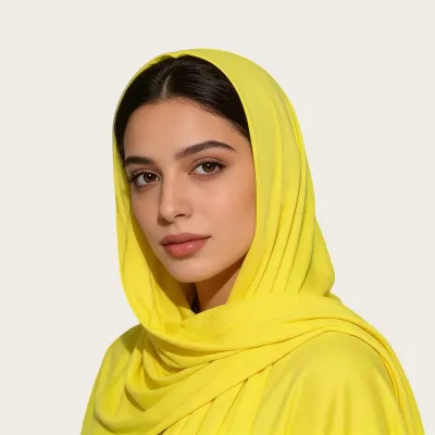 Women Fashion Cotton Solid Color Hijab Scarf