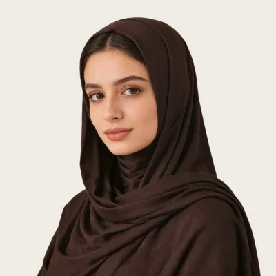 Women Fashion Cotton Solid Color Hijab Scarf