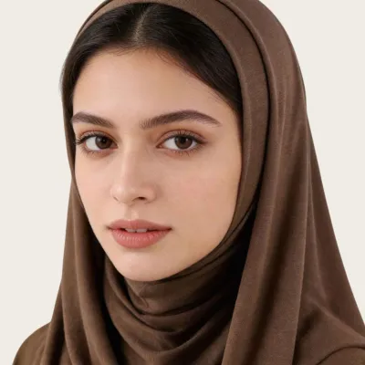 Women Fashion Cotton Solid Color Hijab Scarf