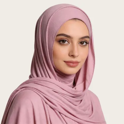 Women Fashion Cotton Solid Color Hijab Scarf