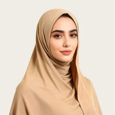 Women Fashion Cotton Solid Color Hijab Scarf