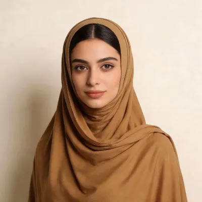 Women Fashion Cotton Solid Color Hijab Scarf