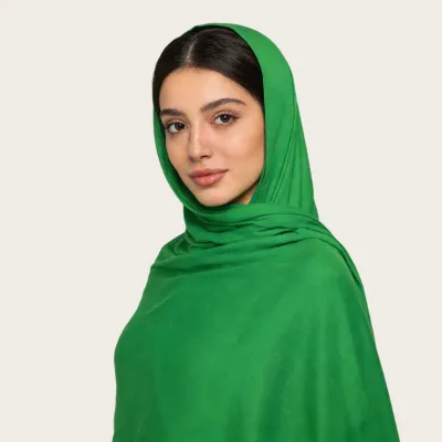 Women Fashion Cotton Solid Color Hijab Scarf