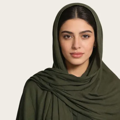 Women Fashion Cotton Solid Color Hijab Scarf