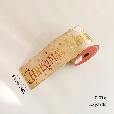 Christmas  Hanging Ornaments DIY Ribbon Christmas Tree Decorations Pendant
