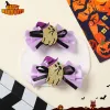 Large Ghost Bow Pair Clip -2Pcs