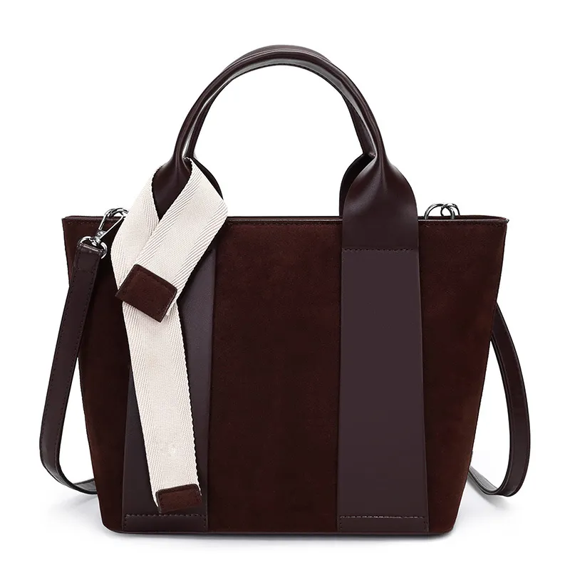 Women Fashion Casual Solid Color Simple Handbag