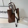 Brown With Silk Scarf