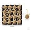 6Cm Gold 16-Bow