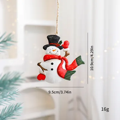 Christmas Decorations Santa Claus Snowman Socks Christmas Tree Ornaments