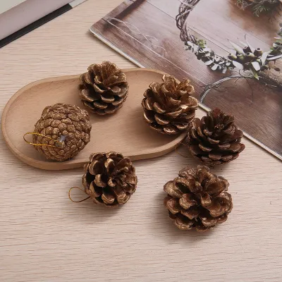 Christmas Decoration Pine Cone 4cm Accessories Pendant