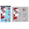 BQ484 Grilled Window Santa Claus