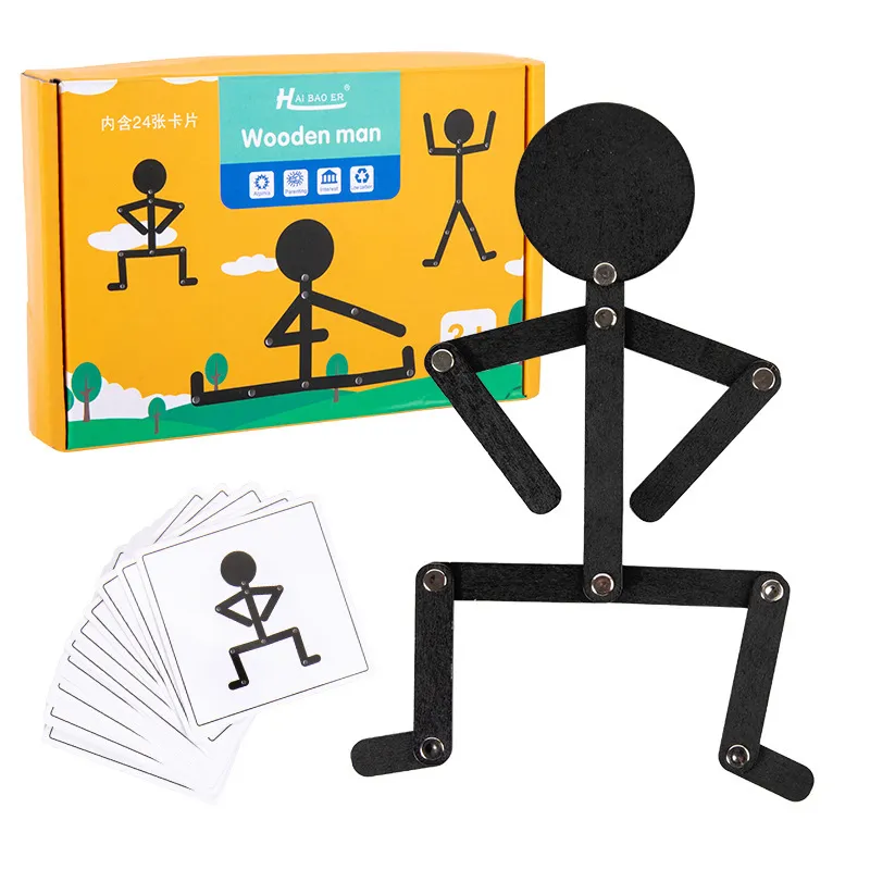 Diy Sports Figurine Educational Toys