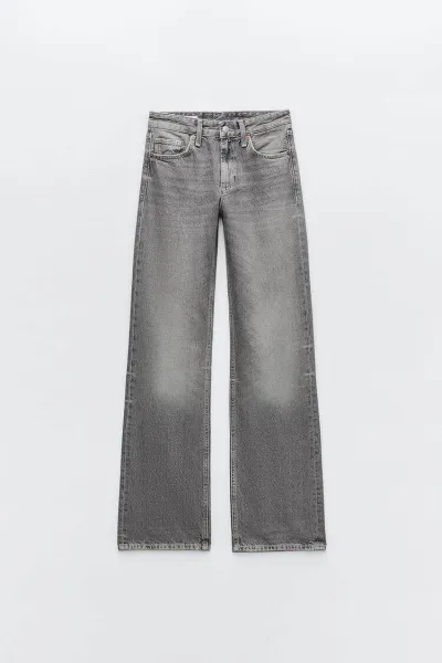 Women Fashion Casual Spring And Summer Loose Straight Jeans