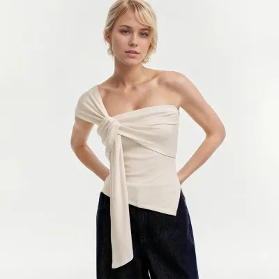 Women Fashion Sexy Summer Solid Color Sleeveless T-Shirt