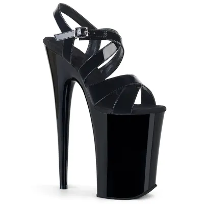 Women Night Shop Sexy Solid Color Thick Bottom Pole Dance High Heels