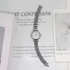 Silver Bracelet White Dial