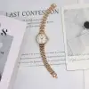 Mei Gold Bracelet White Dial