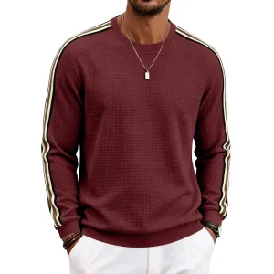 Men'S Fashion Casual Spring And Autumn Loose Thin Breathable Long-Sleeve Sweatshirt
